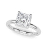Double Hidden Halo Princess Cut Engagement Ring – Princess Cut Lab Diamond Engagement Ring in 18K Gold | Just Brilliant
