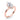 Double Hidden Halo Marquise Engagement Ring – Marquise Lab Diamond Engagement Ring in 18K Gold | Just Brilliant – view 13