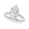 Double Hidden Halo Marquise Engagement Ring – Marquise Lab Diamond Engagement Ring in 18K Gold | Just Brilliant