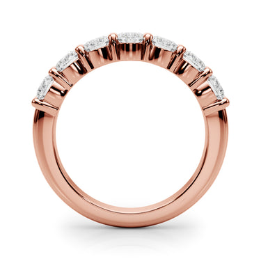 7-Stone Shared Prong Wedding Band – Lab Diamond Wedding Band in 18K Gold | Just Brilliant – view 12