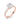 Hidden Halo Round Engagement Ring – Round Lab Diamond Engagement Ring in 18K Gold | Just Brilliant – view 13