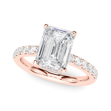 Engagement Rings Em Center – Lab Diamond Engagement Ring in 18K Gold | Just Brilliant – view 10