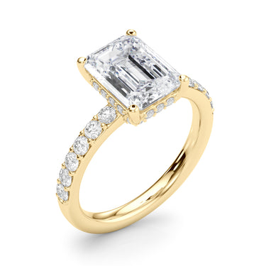 Engagement Rings Em Center – Lab Diamond Engagement Ring in 18K Gold | Just Brilliant – view 9