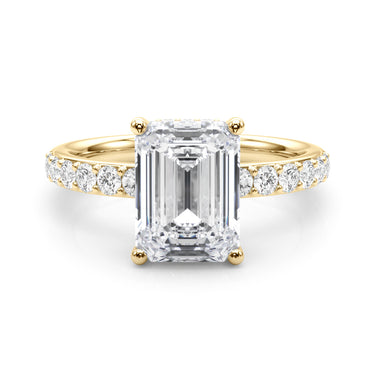 Engagement Rings Em Center – Lab Diamond Engagement Ring in 18K Gold | Just Brilliant – view 8