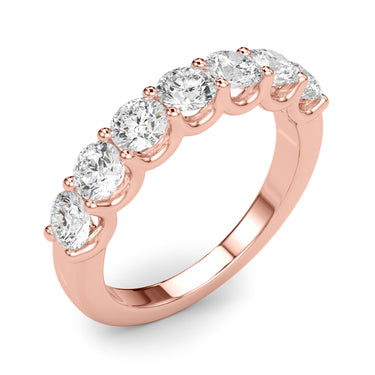 Shared U-Prong Band – Lab Diamond Band in 18K Gold | Just Brilliant – view 14