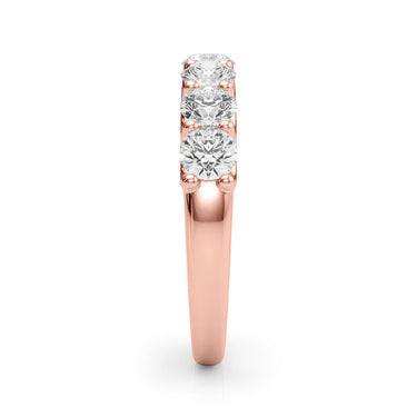 Shared U-Prong Band – Lab Diamond Band in 18K Gold | Just Brilliant – view 15