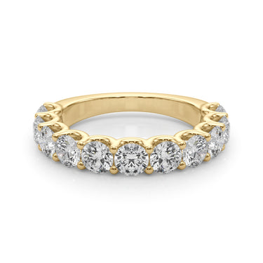 U-Prong Wedding Band – Lab Diamond Wedding Band in 18K Gold | Just Brilliant – view 8