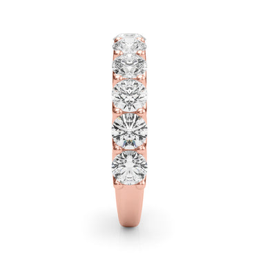 U-Prong Wedding Band – Lab Diamond Wedding Band in 18K Gold | Just Brilliant – view 15