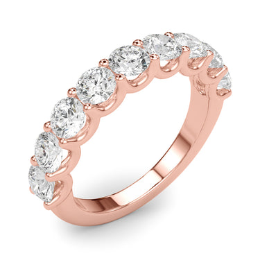 U-Prong Wedding Band – Lab Diamond Wedding Band in 18K Gold | Just Brilliant – view 14