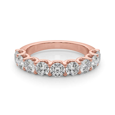 U-Prong Wedding Band – Lab Diamond Wedding Band in 18K Gold | Just Brilliant – view 13