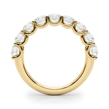 U-Prong Wedding Band – Lab Diamond Wedding Band in 18K Gold | Just Brilliant – view 7
