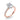 Hidden Halo Oval Engagement Ring – Oval Lab Diamond Engagement Ring in 18K Gold | Just Brilliant – view 13