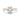 Hidden Halo Oval Engagement Ring – Oval Lab Diamond Engagement Ring in 18K Gold | Just Brilliant – view 8