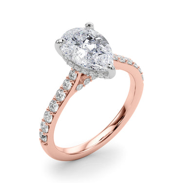 Ps Hidden Halo Engagement – Lab Diamond Jewelry in 18K Gold | Just Brilliant – view 13