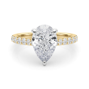 Ps Hidden Halo Engagement – Lab Diamond Jewelry in 18K Gold | Just Brilliant – view 8