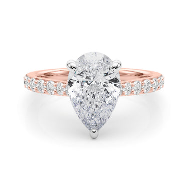 Ps Hidden Halo Engagement – Lab Diamond Jewelry in 18K Gold | Just Brilliant – view 12