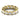 Diamond Emerald Cut Eternity Band – Emerald Cut Emerald & Lab Diamond Eternity Band in 18K Gold | Just Brilliant – side view