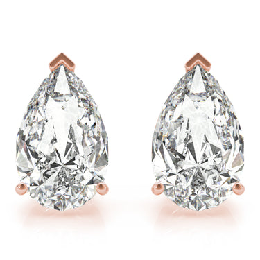 10mm 4Pr Prong V Cnr Ear 2Wi – Lab Diamond Jewelry in 18K Gold | Just Brilliant – view 11