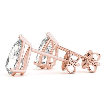 10mm 4Pr Prong V Cnr Ear 2Wi – Lab Diamond Jewelry in 18K Gold | Just Brilliant – view 14