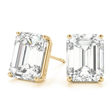 10mm 4Pr Em 2Wire Ear – Lab Diamond Jewelry in 18K Gold | Just Brilliant – view 8