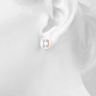 10mm 4Pr Em 2Wire Ear – Lab Diamond Jewelry in 18K Gold | Just Brilliant – view 15