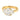 3 Stone Engagement Ring – Lab Diamond Engagement Ring in 18K Gold | Just Brilliant – view 9
