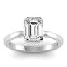 Emerald 1Ct Plus Ring – Radiant Emerald Ring in 18K Gold | Just Brilliant