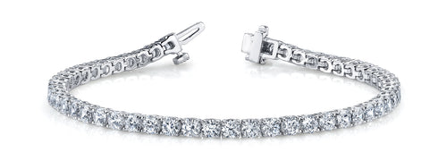 4-Prong Lab Grown Diamond Tennis Bracelet