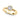 Bezel Set Fashion Ring – Lab Diamond Ring in 18K Gold | Just Brilliant – side view