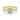 Bezel Set Fashion Ring – Lab Diamond Ring in 18K Gold | Just Brilliant – view 7