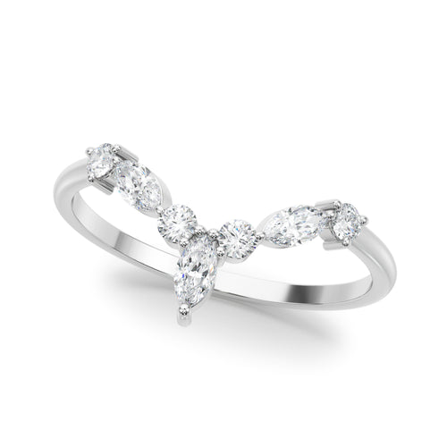 85221 MARQUISE & ROUND BAND
