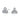 40342-1/2 Earrings 3 Stone – Lab Diamond Earrings in 18K Gold | Just Brilliant – lifestyle view