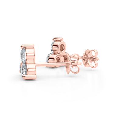 40342-1/2 Earrings 3 Stone – Lab Diamond Earrings in 18K Gold | Just Brilliant – view 13