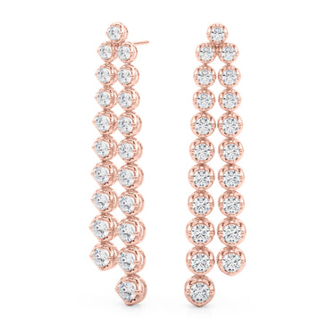 41114-2.25 Earrings – Lab Diamond Earrings in 18K Gold | Just Brilliant – view 14