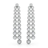 41114-2.25 Earrings – Radiant Lab Diamond Earrings in 18K Gold | Just Brilliant
