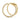 41005-04-28mm-1.1 Inch 4 Prong Round Hoo – Lab Diamond Jewelry in 18K Gold | Just Brilliant – view 9