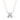 Marquise Flower Pendants – Marquise Lab Diamond Pendant in 18K Gold | Just Brilliant – side view