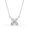 Marquise Flower Pendants – Marquise Lab Diamond Pendant in 18K Gold | Just Brilliant
