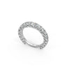 Luminous Allure Ring by Just Brilliant – 3.5ct lab diamond eternity ring in 18K white gold