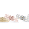 6mm Standard Weight Mens Band – Radiant Lab Diamond Men's Band in 18K Gold | Just Brilliant