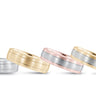 6mm Standard Weight Mens Band – Radiant Lab Diamond Men's Band in 18K Gold | Just Brilliant