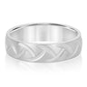 6mm Standard Weight Mens Band – Radiant Lab Diamond Men's Band in 18K Gold | Just Brilliant