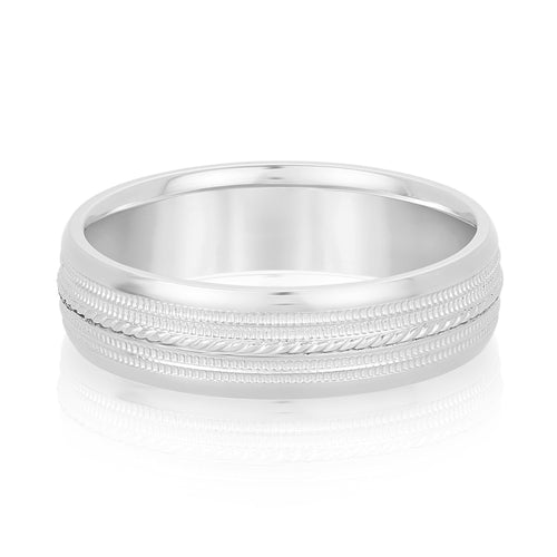 6Mm Standard Wt Mens Band