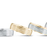 6mm Standard Weight Mens Band – Radiant Lab Diamond Men's Band in 18K Gold | Just Brilliant