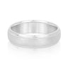 6mm Standard Weight Mens Band – Radiant Lab Diamond Men's Band in 18K Gold | Just Brilliant