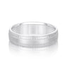 6mm Standard Weight Mens Band – Radiant Lab Diamond Men's Band in 18K Gold | Just Brilliant