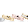 6mm Standard Weight Mens Band – Radiant Lab Diamond Men's Band in 18K Gold | Just Brilliant