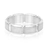 6mm Standard Weight Mens Band – Radiant Lab Diamond Men's Band in 18K Gold | Just Brilliant