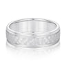 6mm Standard Weight Mens Band – Radiant Lab Diamond Men's Band in 18K Gold | Just Brilliant