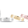 6mm Standard Weight Mens Band – Radiant Lab Diamond Men's Band in 18K Gold | Just Brilliant